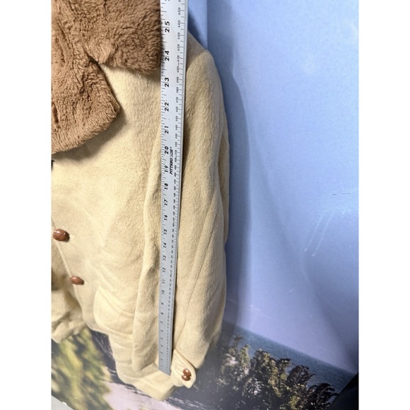 Vtg 1960s Sir Pendleton Wool Coat Men's 42 - No Woolmark - w/ Factory Tags Camel - Picture 8 of 9